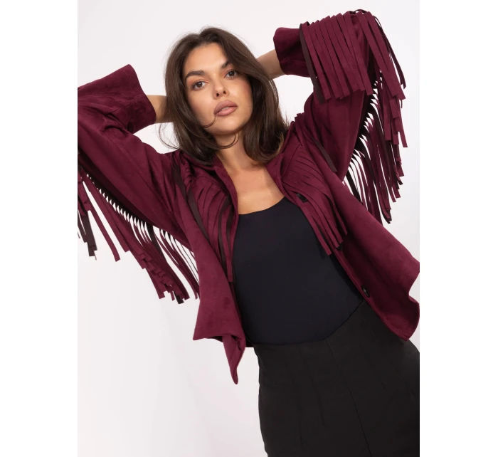 Kurtka IT KR model 21302494 bordowy - FPrice Kurtka IT KR model 21302494 bordowy - FPrice