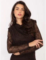 Šaty IT SK 9937.16 tmavě hnědé Šaty IT SK 9937.16 tmavě hnědé