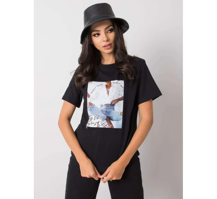 Tričko PM TS SS21TX66.78P černá Tričko PM TS SS21TX66.78P černá