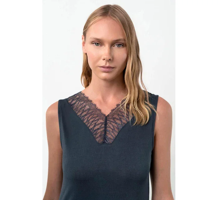 Dámská noční košile Lutecia 18182 tmavě modrá - Vamp