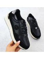 Dámské černé kožené polobotky Filippo DP7106/25 Dámské černé kožené polobotky Filippo DP7106/25