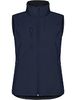 Classic Softshell Vest W Dámská 3vrstvá softshellová vesta model 22471304 dark navy - Clique Classic Softshell Vest W Dámská 3vrstvá softshellová vesta model 22471304 dark navy - Clique