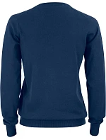 Cutter & Buck Oakville Women Dámský pletený svetr 68.5417 dark navy Cutter & Buck Oakville Women Dámský pletený svetr 68.5417 dark navy