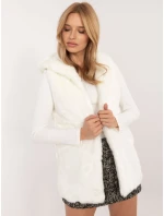 Kamizelka AT KZ model 20608922 ecru - FPrice Kamizelka AT KZ model 20608922 ecru - FPrice