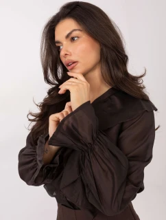 Košile IT KS 28883.80 tmavě hnědá