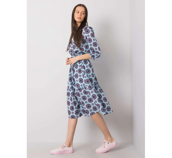 Šaty LK SK 508525.17 světle modrá