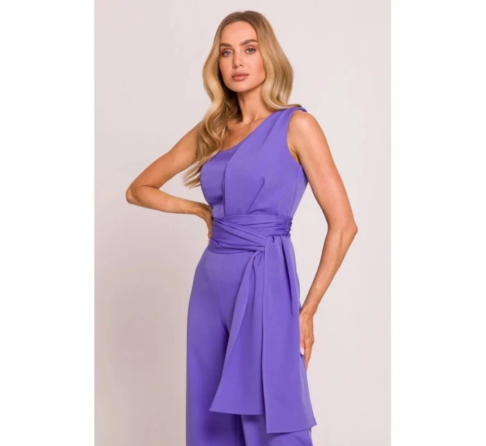 Dámský overal model 21127647 Fialová lila - Moe Dámský overal model 21127647 Fialová lila - Moe