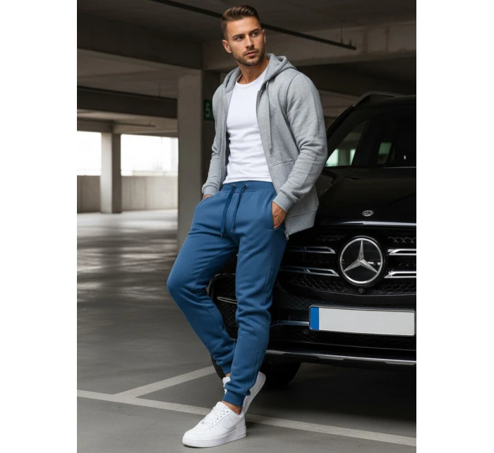 Pánské modré tepláky Dstreet model 21963763 - FashionStreet