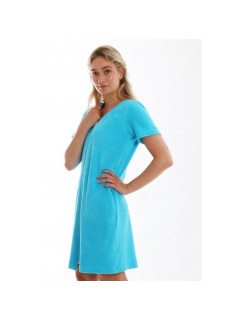BARI 5464 3/4 šaty s krátkým rukávem blue atoll