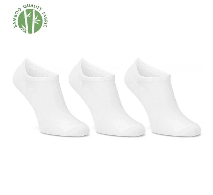 Dámské krátké bambusové ponožky bílé Filippo SD-SO02