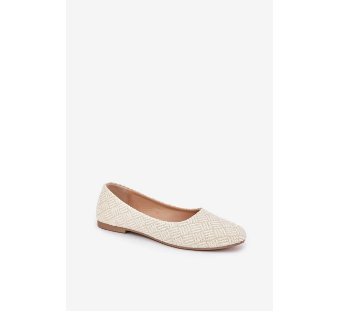 Dámské Ploché Baletky S Zlaté model 21689082 - Boto