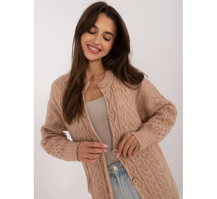 Sweter AT SW model 20470353 camelowy - FPrice