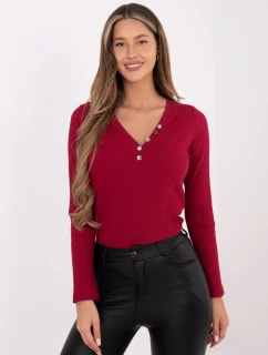 Bluzka RV BZ model 21801828 bordowy - FPrice