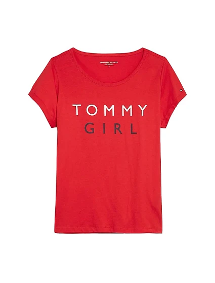 Dámské Tričko s krátkým rukávem UW0UW01619-611 - Tommy Hilfiger