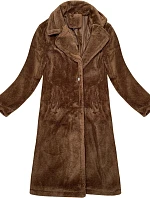 Dámský kabát z ovčí kůže J Style camel (11Z8157)