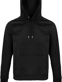 SOL'S Stellar Unisex raglánová mikina s kapucí z bio bavlny model 22525111 black