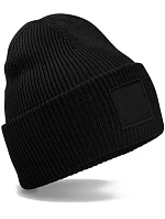 Beechfield B 336R Pletená čepice Patch "Tonal" 53.336R black Beechfield B 336R Pletená čepice Patch "Tonal" 53.336R black