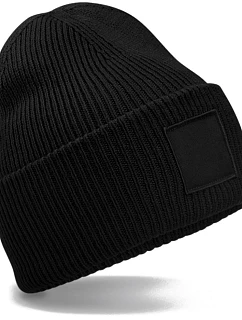 Beechfield B 336R Pletená čepice Patch "Tonal" 53.336R black