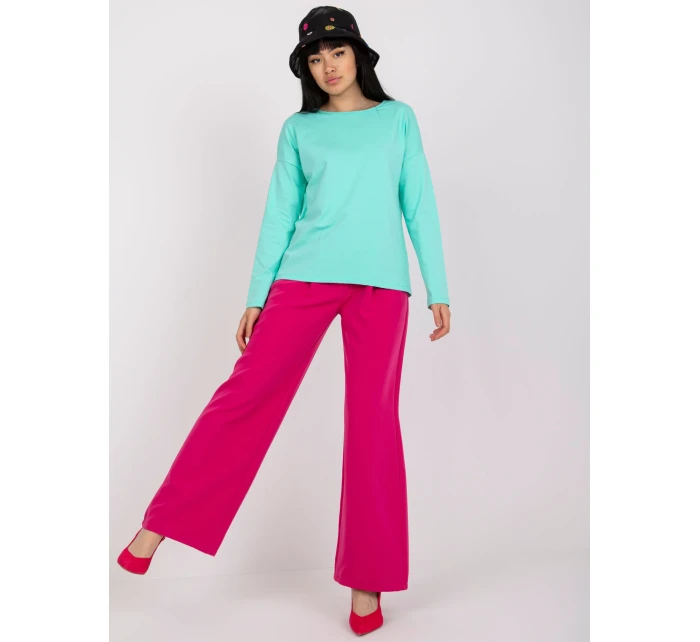 Halenka RV BZ model 21334682 tyrkysová - FPrice Halenka RV BZ model 21334682 tyrkysová - FPrice