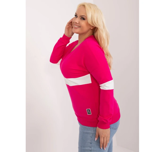 Bluzka RV BZ model 19755131 fuksjowy - FPrice Bluzka RV BZ model 19755131 fuksjowy - FPrice