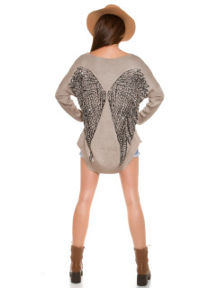 Trendy KouCla sweater +  & rhinestones model 19587133 - Style fashion