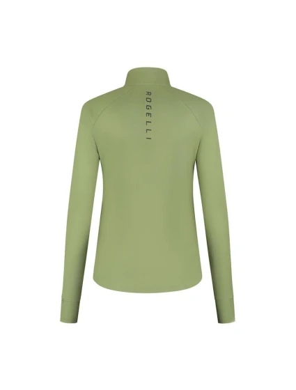 Rogelli bluza do biegania ESSENTIAL zielona S Rogelli bluza do biegania ESSENTIAL zielona S