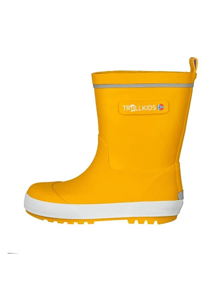 Kids Boots golden yellow gumáky model 22057642 - Trollkids Kids Boots golden yellow gumáky model 22057642 - Trollkids