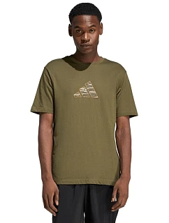 Pánské tričko Camo Explorer Graphic Tshirt olive model 22058274 pánské - ADIDAS