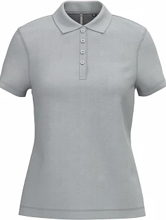 K 255 Dámské piqué polo model 22430816 snow grey - Kariban