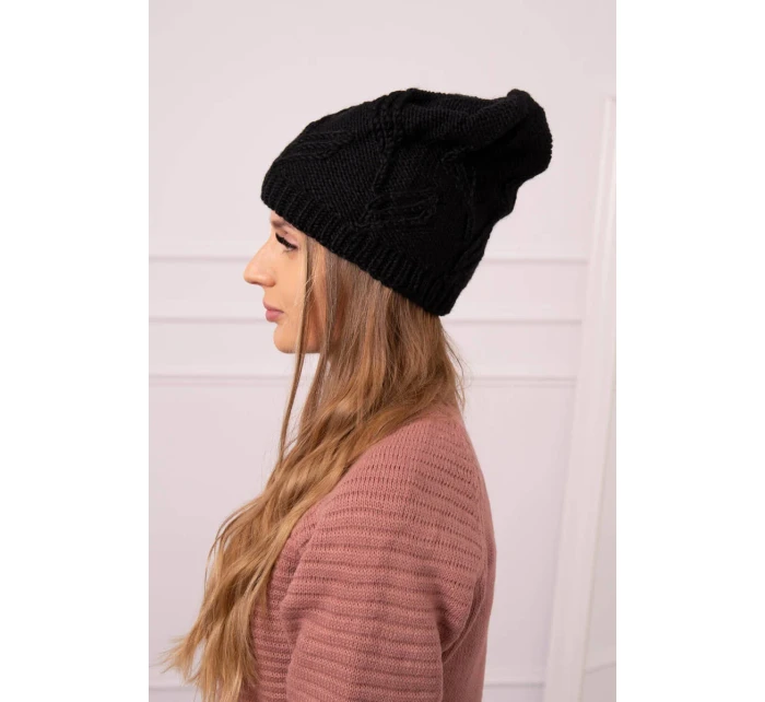 Majka dámská čepice K376 černá Majka dámská čepice K376 černá