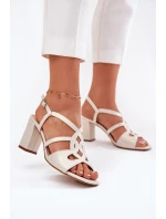 Dámské Sandály Na Podpatku model 21694662 - SERGIO LEONE