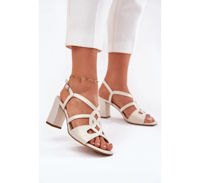 Dámské Sandály Na Podpatku model 21694662 - SERGIO LEONE