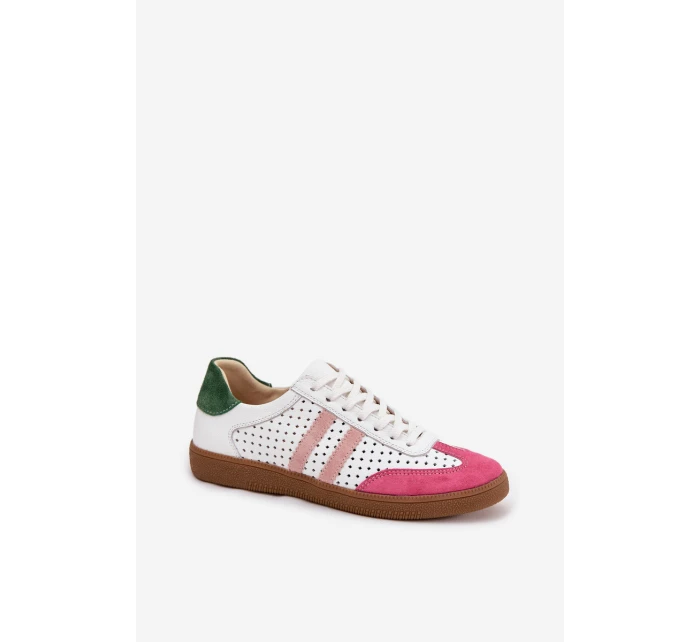 Kožené dámské tenisky model 21757918 - Zazoo