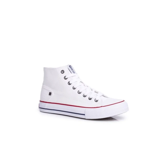 Dámské vysoké tenisky Big Star - bílé Dámské vysoké tenisky Big Star - bílé