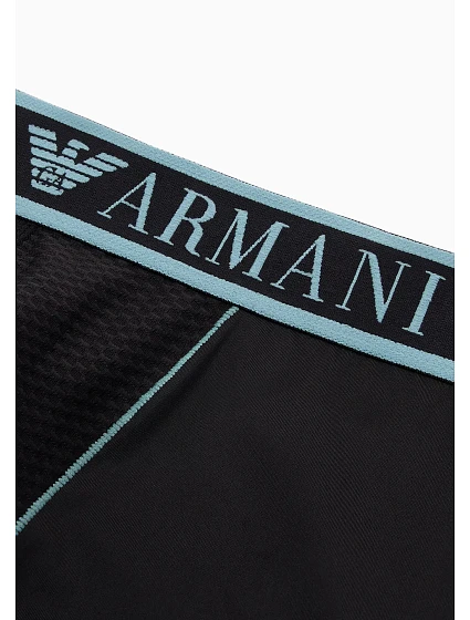 Pánské boxerky  00020 černé  model 19009216 - Emporio Armani