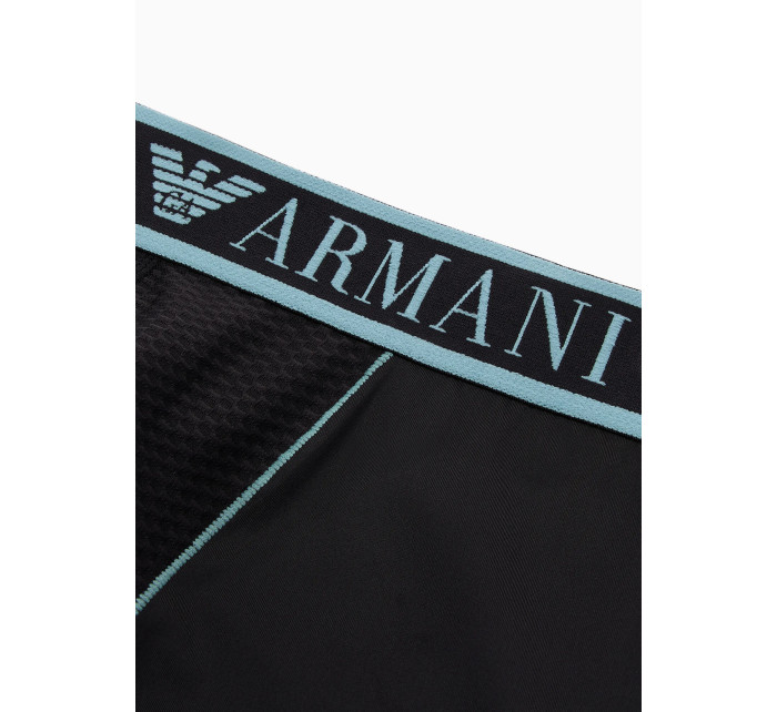 Pánské boxerky 112043 3F532 00020 černé - Emporio Armani