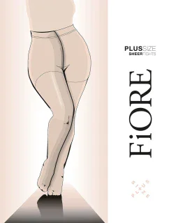 Punčocháče Fiore C 5120 Sheer Plus Velikost 5-XL