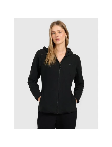 Dámský tenký fleece s kapucí 4F 4FRAW25TFLEF495-20S