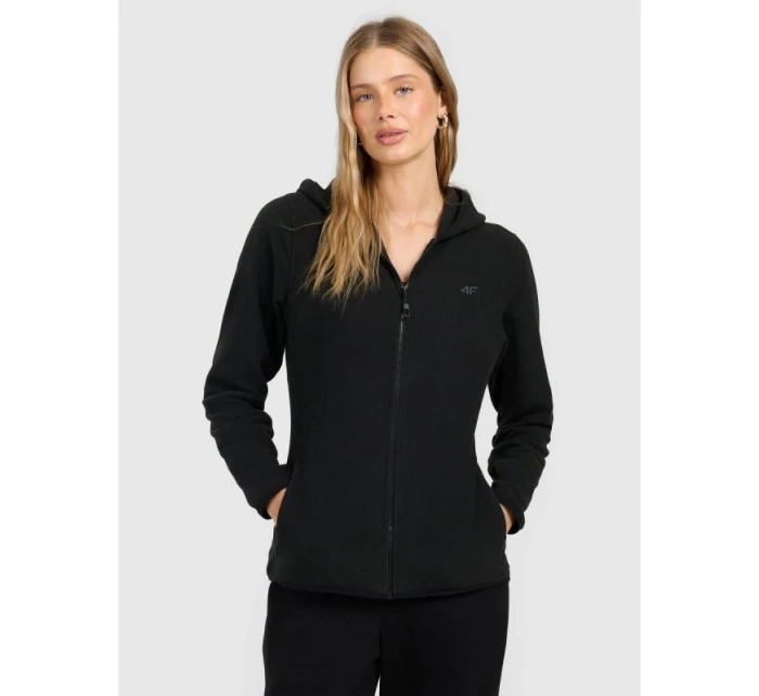 Dámský tenký fleece s kapucí 4F 4FRAW25TFLEF495-20S