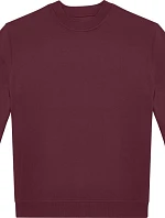 B&C ID.332 Crew Unisex mikina 01.I332 burgundy