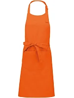 K 885 Zástěra s laclem model 22511048 orange - Kariban K 885 Zástěra s laclem model 22511048 orange - Kariban