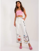 Kalhoty DHJ SP 18857 1.32 ecru Kalhoty DHJ SP 18857 1.32 ecru