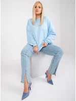 Mikina RV BL 6316.16X světle modrá