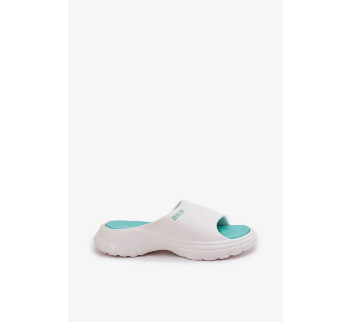 Dámské pěnové pantofle Big Star – bílé