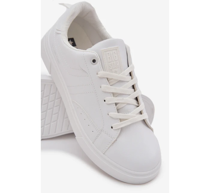 Pánské tenisky z ECO kůže Big Star – bílé