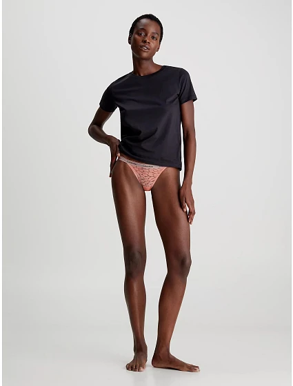 Dámské kalhotky sv. růžové model 20180834 - Calvin Klein Dámské kalhotky sv. růžové model 20180834 - Calvin Klein
