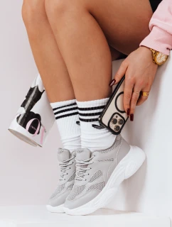 Dámské šedé tenisky RISNA FashionStreet ZY0109