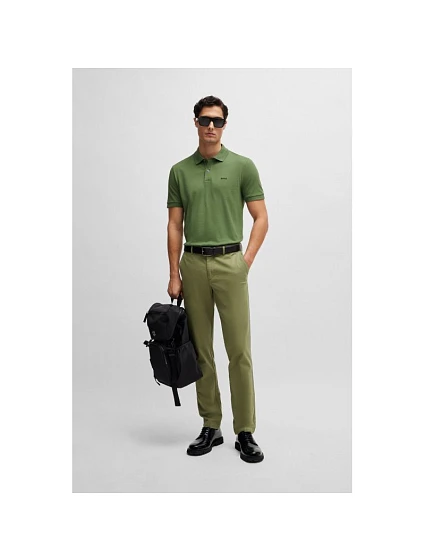 Pánská polokošile  Open Green regular fit zelená model 21350288 - Boss
