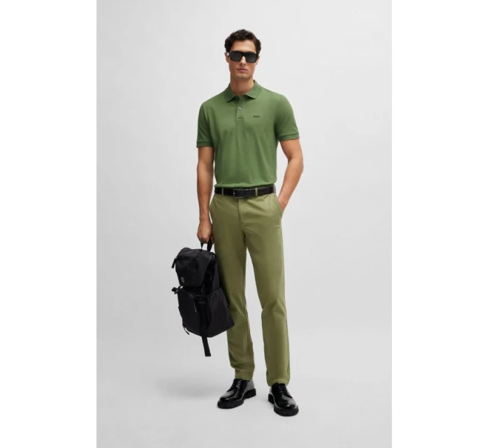 Pánská polokošile  Open Green regular fit zelená model 21350288 - Boss