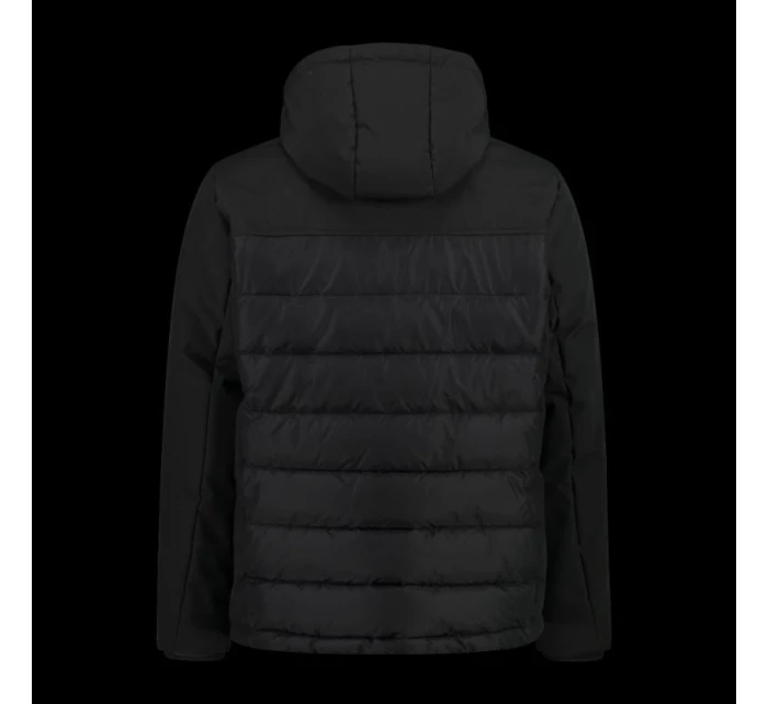 pánská zimní bunda s kapucí sportovní zateplená černá model 21350612 pánské - CMP